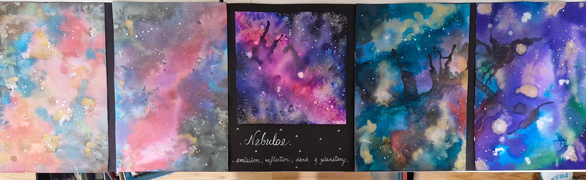Stellar Nurseries — artwork by Ayesa Kaur